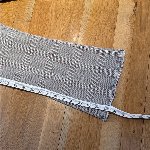 FRAME Le Crop Mini Boot Jeans – Glen Plaid, Size 29 - Picture 11 of 12